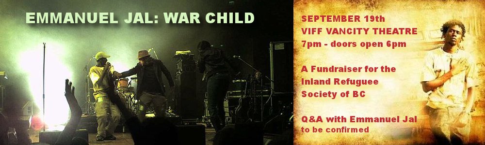 Banner: Emmanuel Jal: War Child