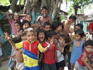 Happy Children in Indian